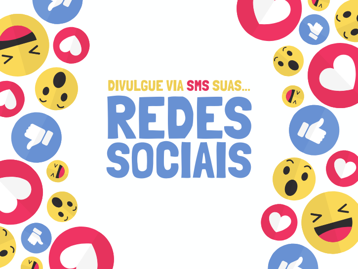 SMS para Divulgar seu perfil nas Redes Sociais