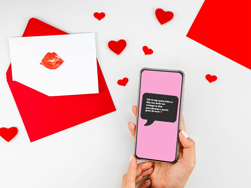 Envie uma Declaração de Amor de Forma Criativa